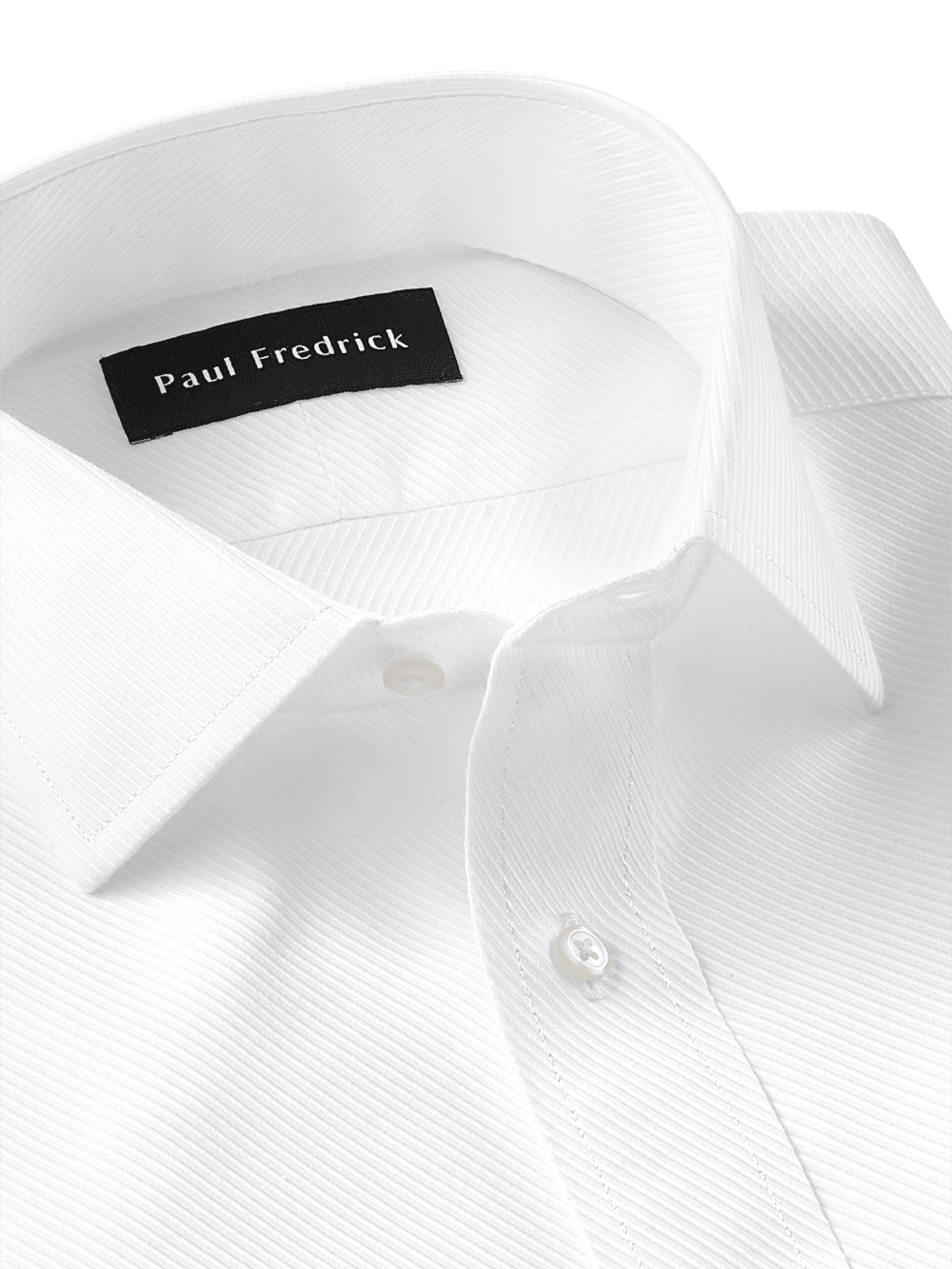 Alternate Image of Non-iron Cotton Twill Spread Collar Dress Shirt-6