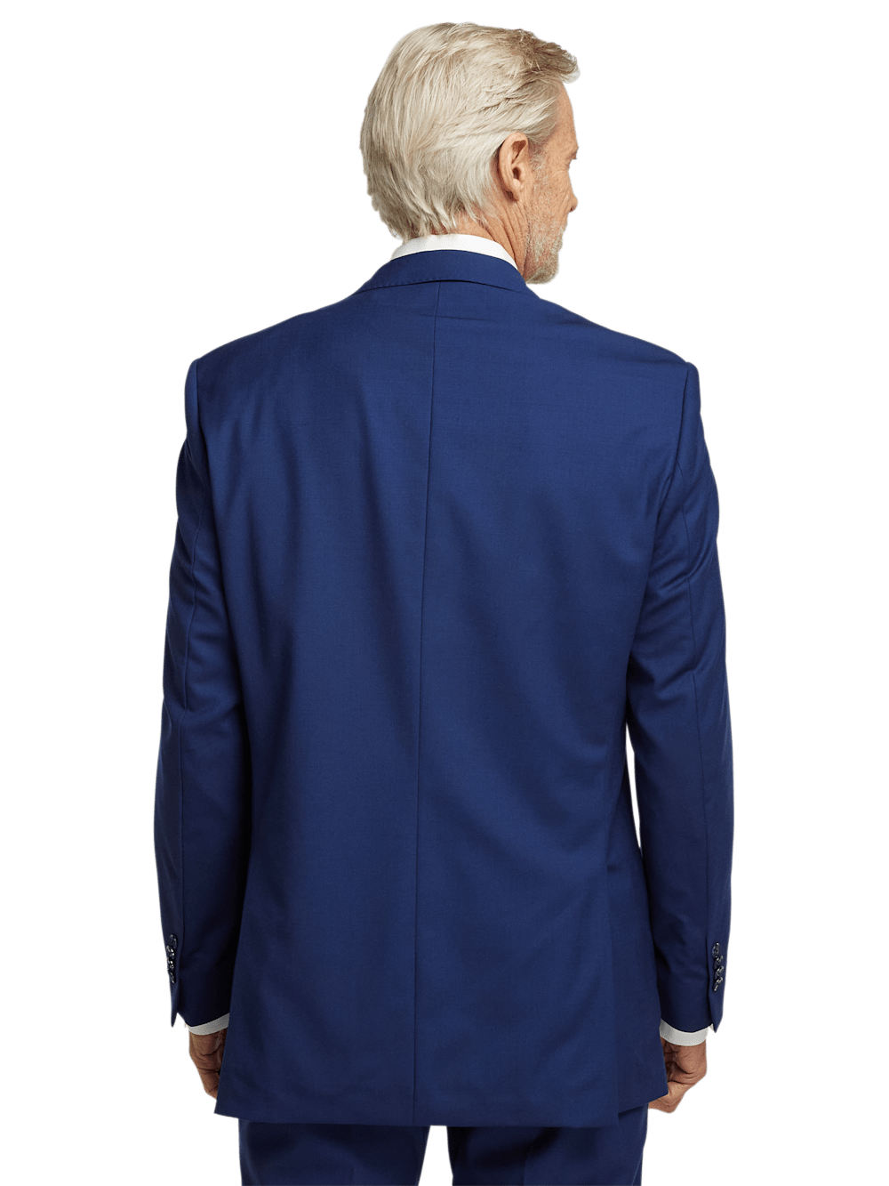 Alternate Image of Wool Stretch Bengaline Single Breasted Peak Lapel Suit-6