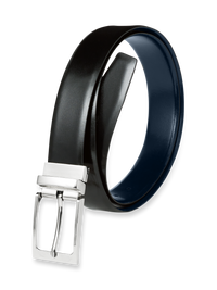 Vincent Reversible Belt - Black/navy