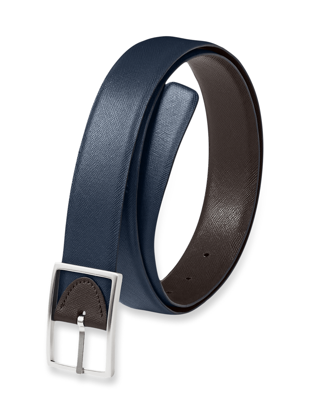 Product Image of Anderson Reversible Belt-Navy/Brown