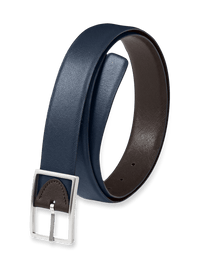 Anderson Reversible Belt - Navy/brown
