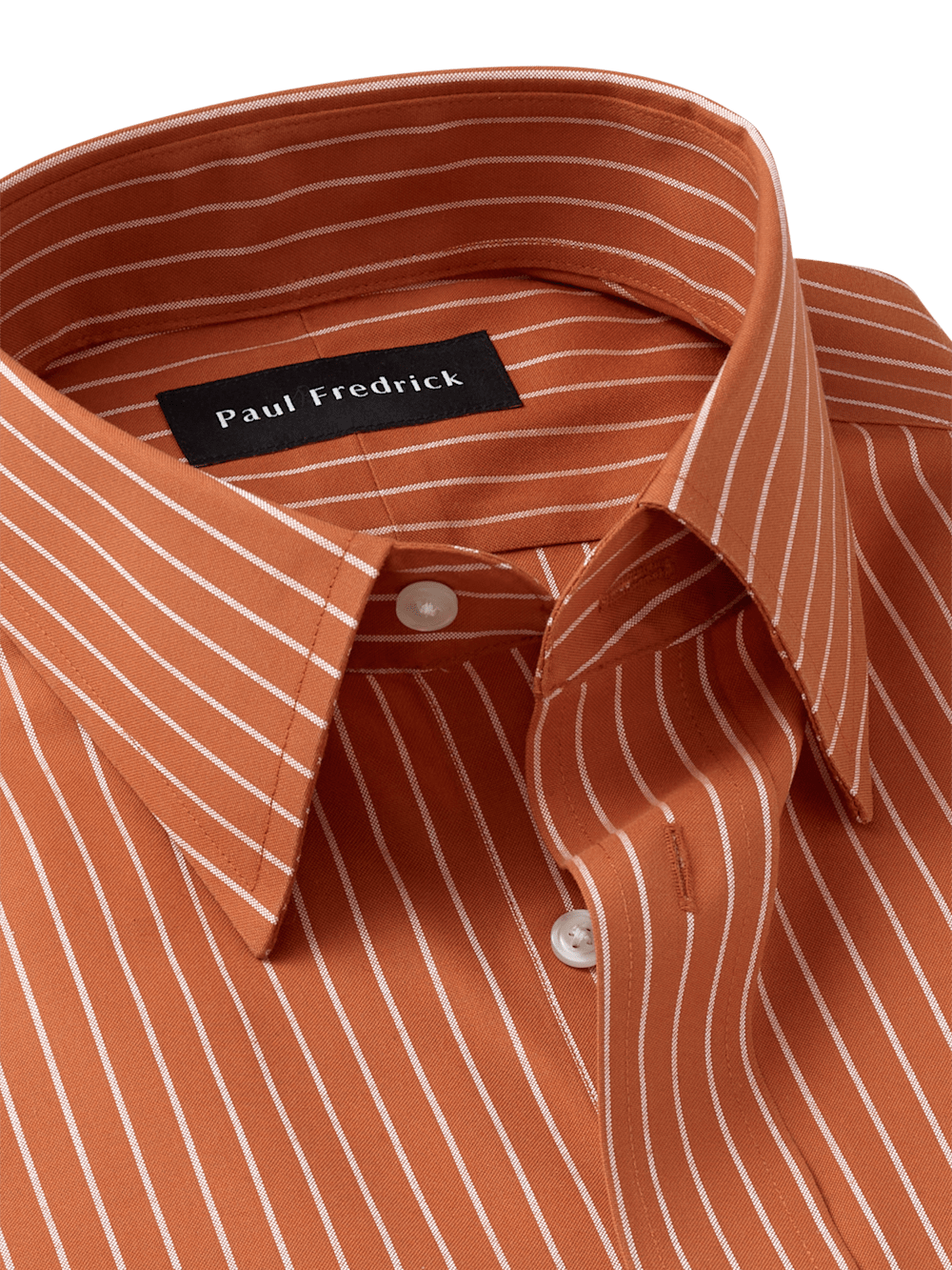 Alternate Image of Comfort Stretch Non-iron Stripe Dress Shirt-6