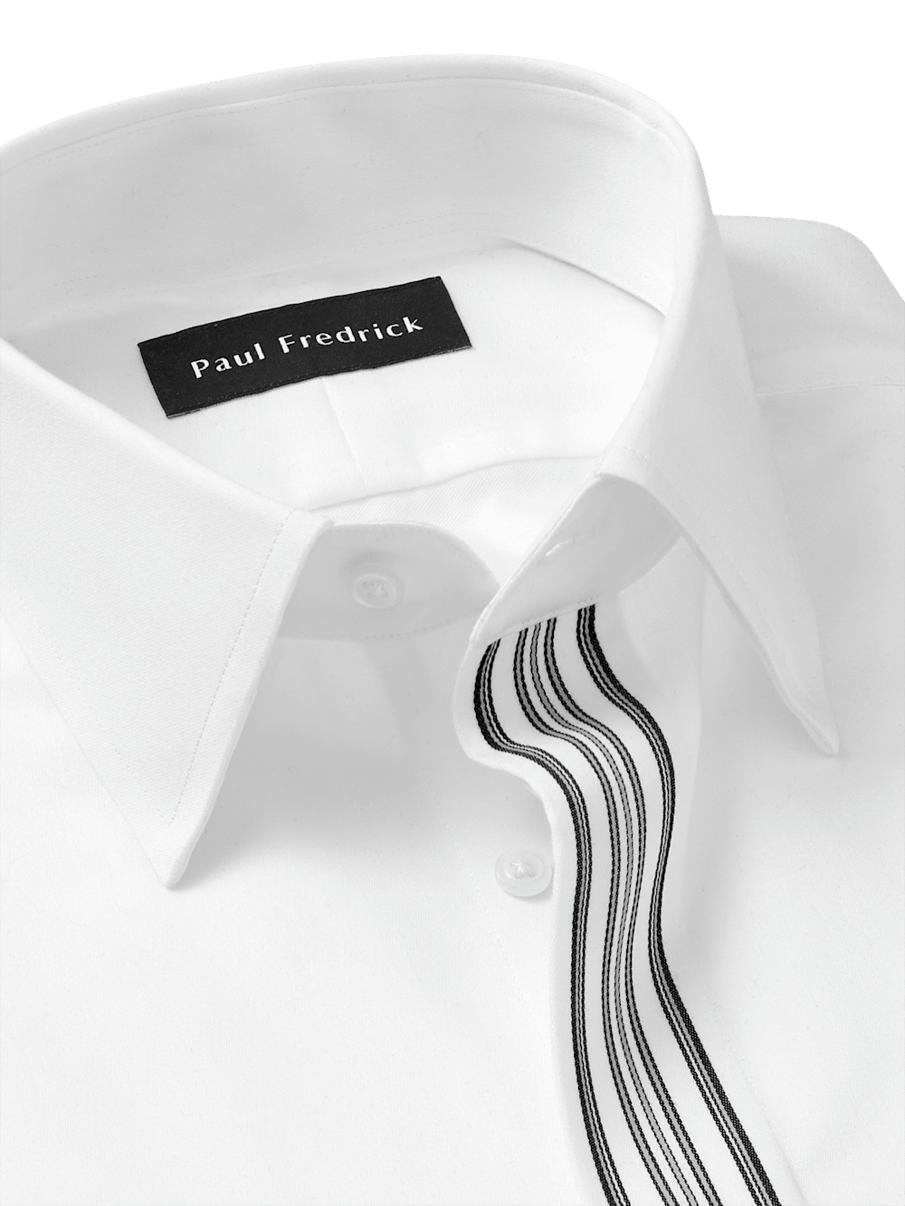 Alternate Image of Non-iron Cotton Solid Dress Shirt With Contrast Trim-6