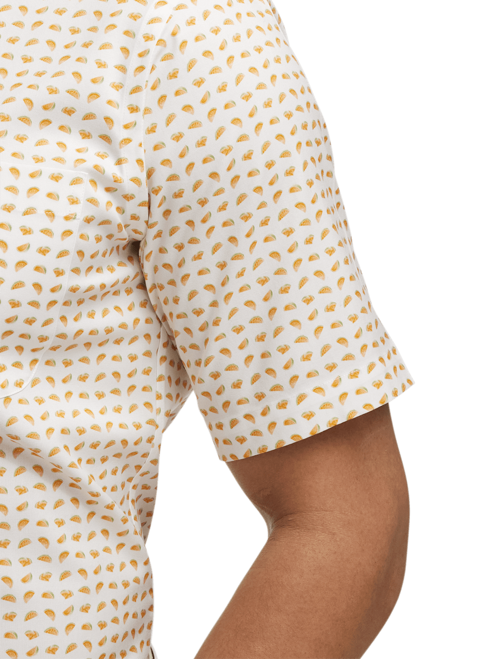 Alternate Image of Comfort Stretch Non-iron Novelty Dress Shirt With Contrast Trim-3