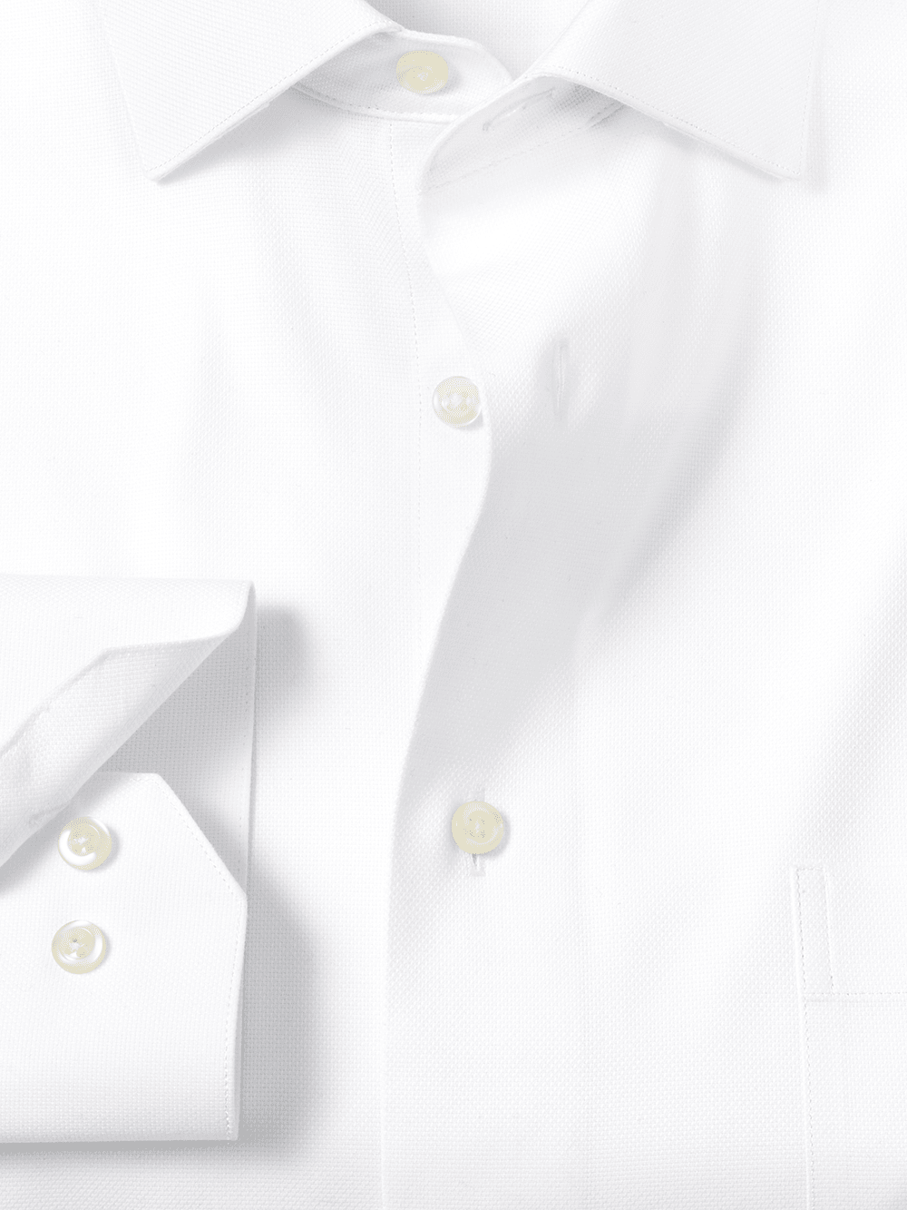 Alternate Image of Royal Oxford Comfort Stretch Non-iron Solid Dress Shirt-1
