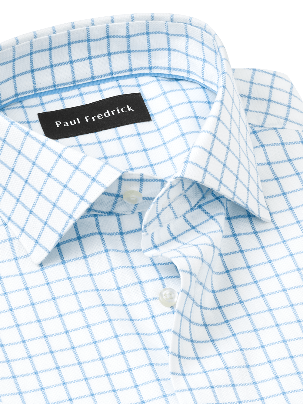 Alternate Image of Royal Oxford Comfort Stretch Non-iron Windowpane Dress Shirt-2