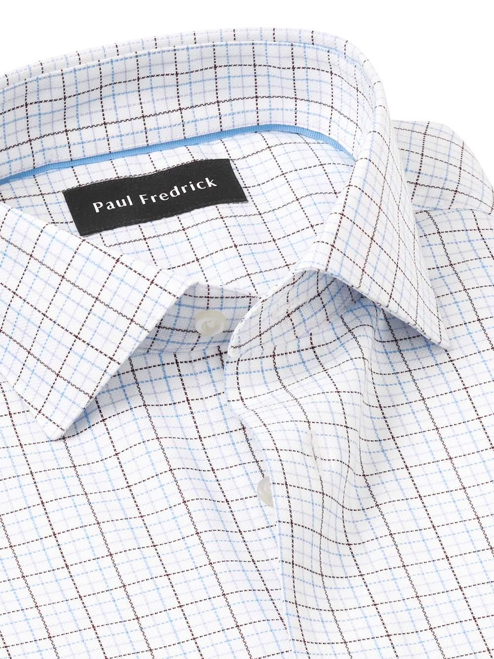 Alternate Image of Royal Oxford Comfort Stretch Non-iron Tattersall Dress Shirt-2