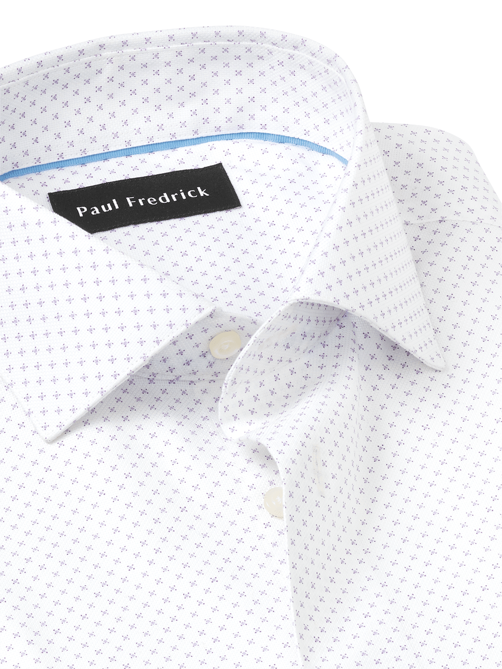 Alternate Image of Royal Oxford Comfort Stretch Non-iron Geometric Dress Shirt-2