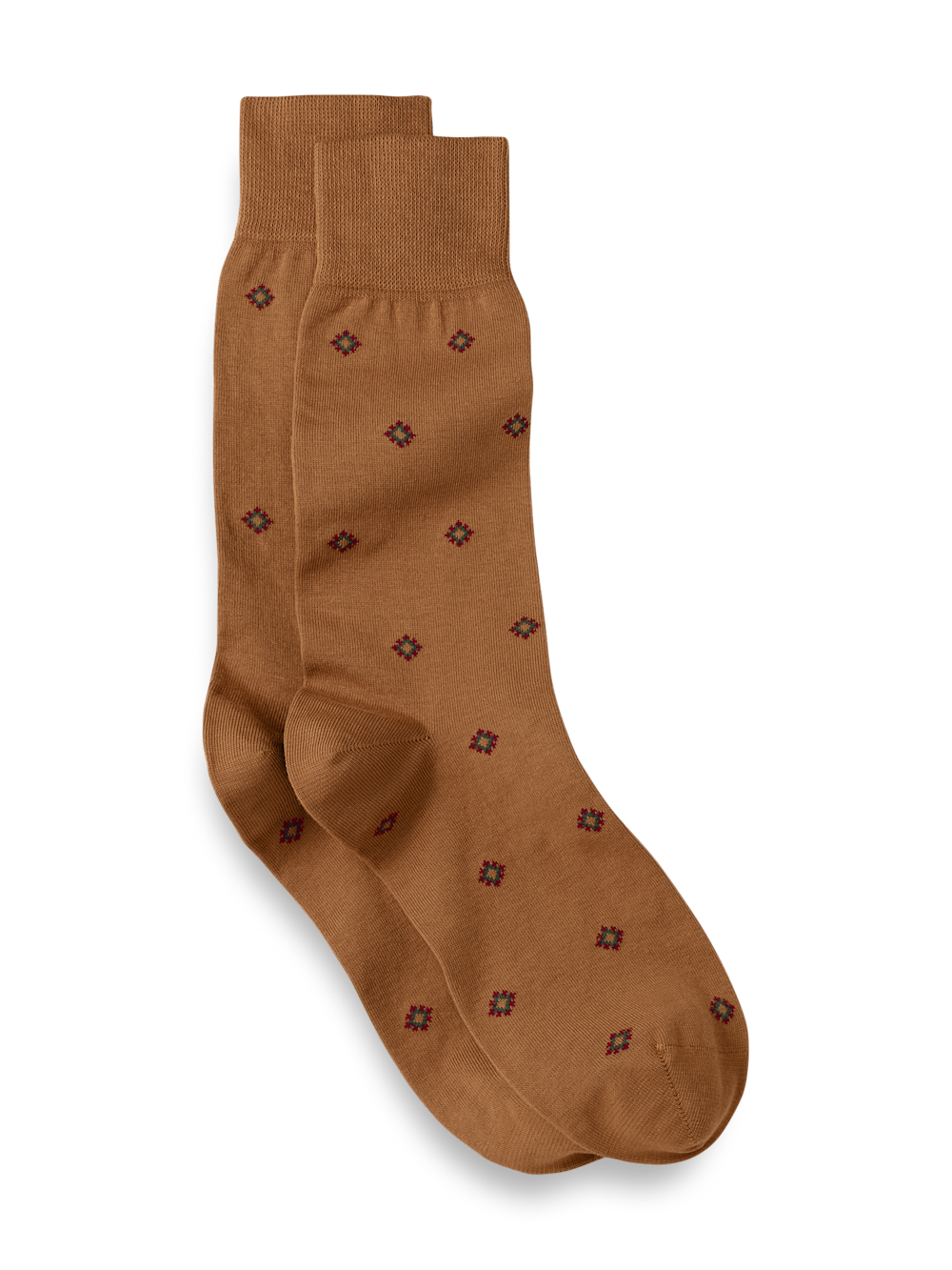 Product Image of Medallion Cotton Blend Sock-Bronze
