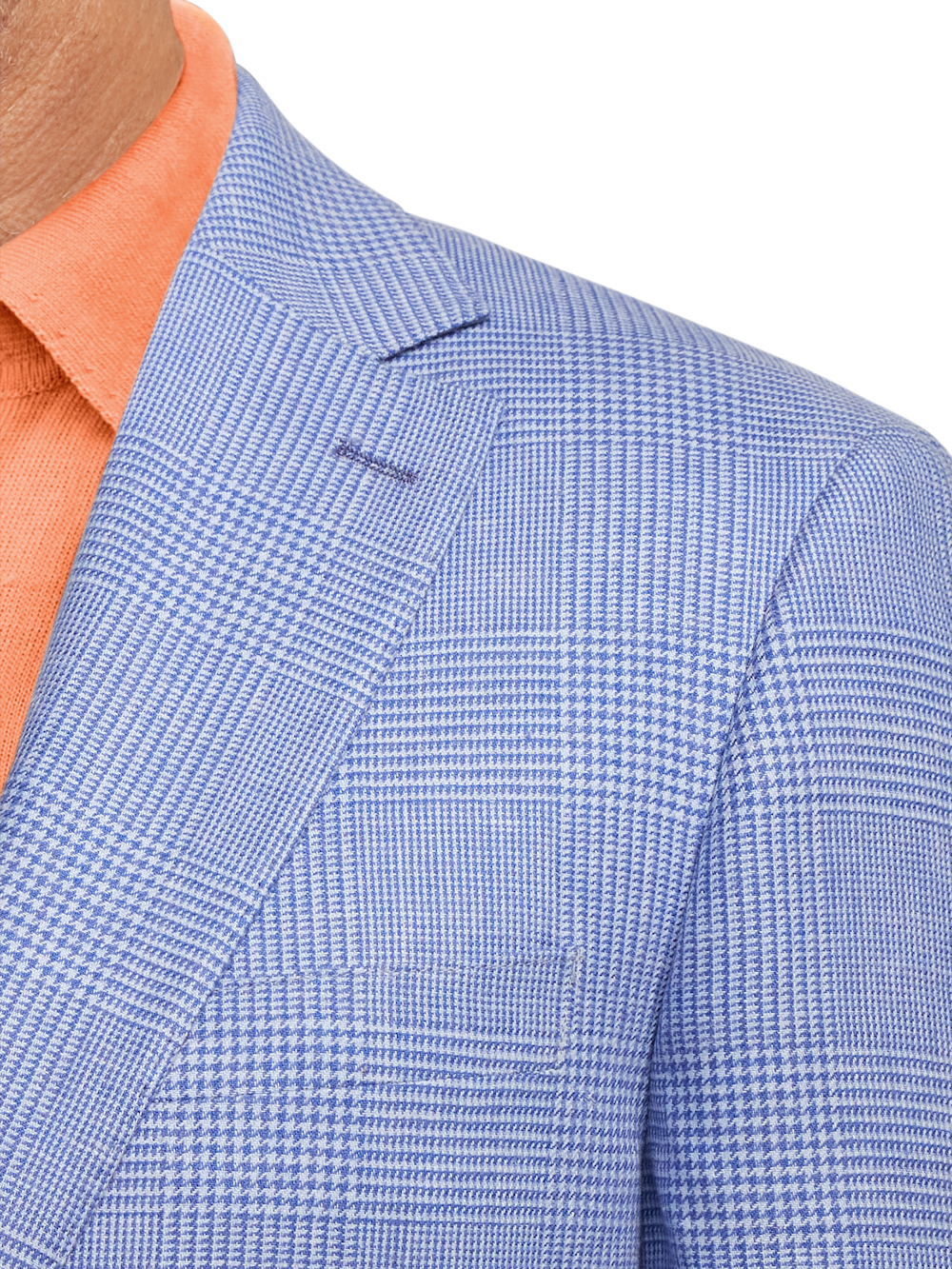 Alternate Image of Linen Blend Single Breasted Notch Lapel Sport Coat-5