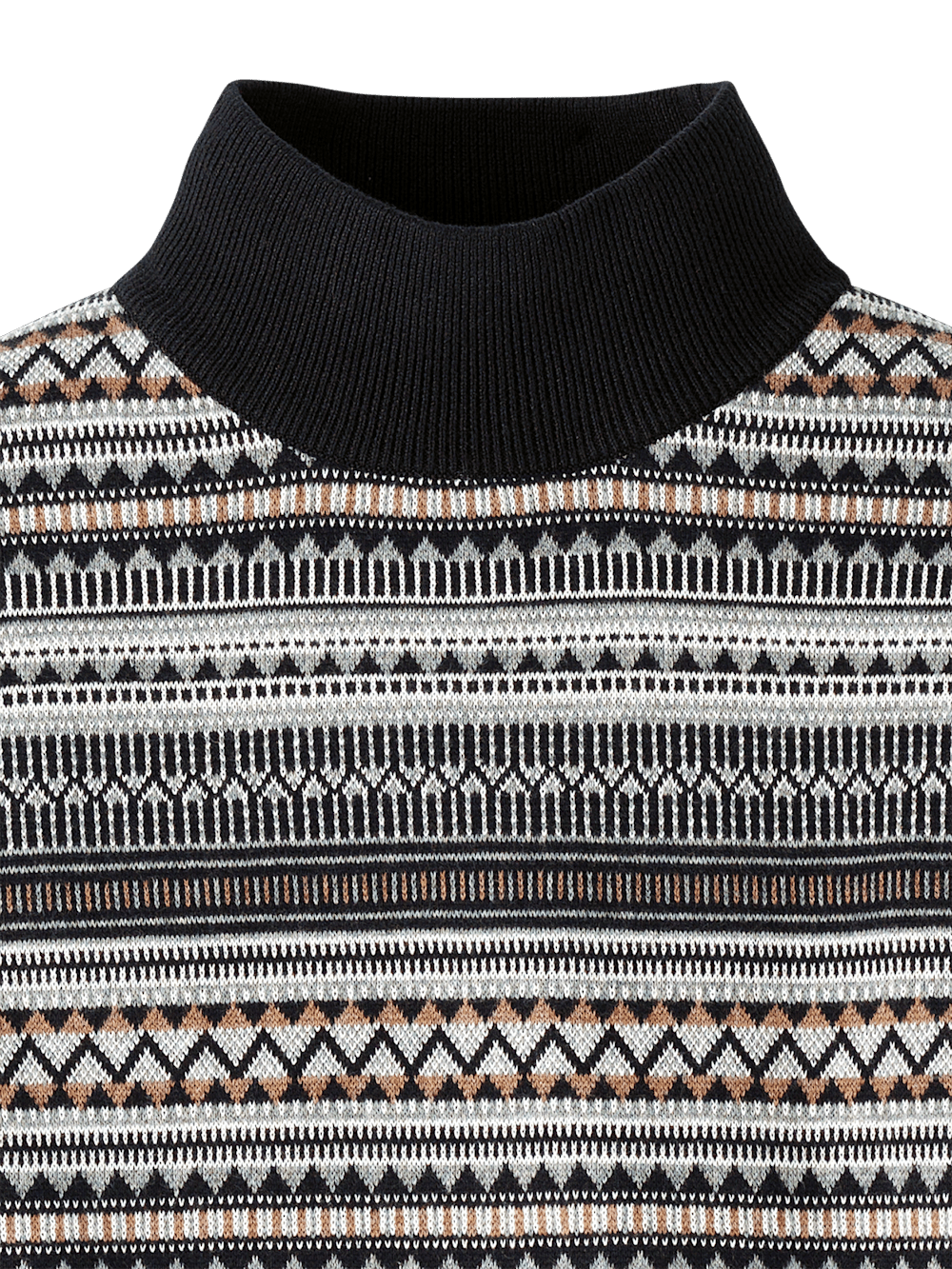 Alternate Image of Cotton Mock Neck Sweater-5