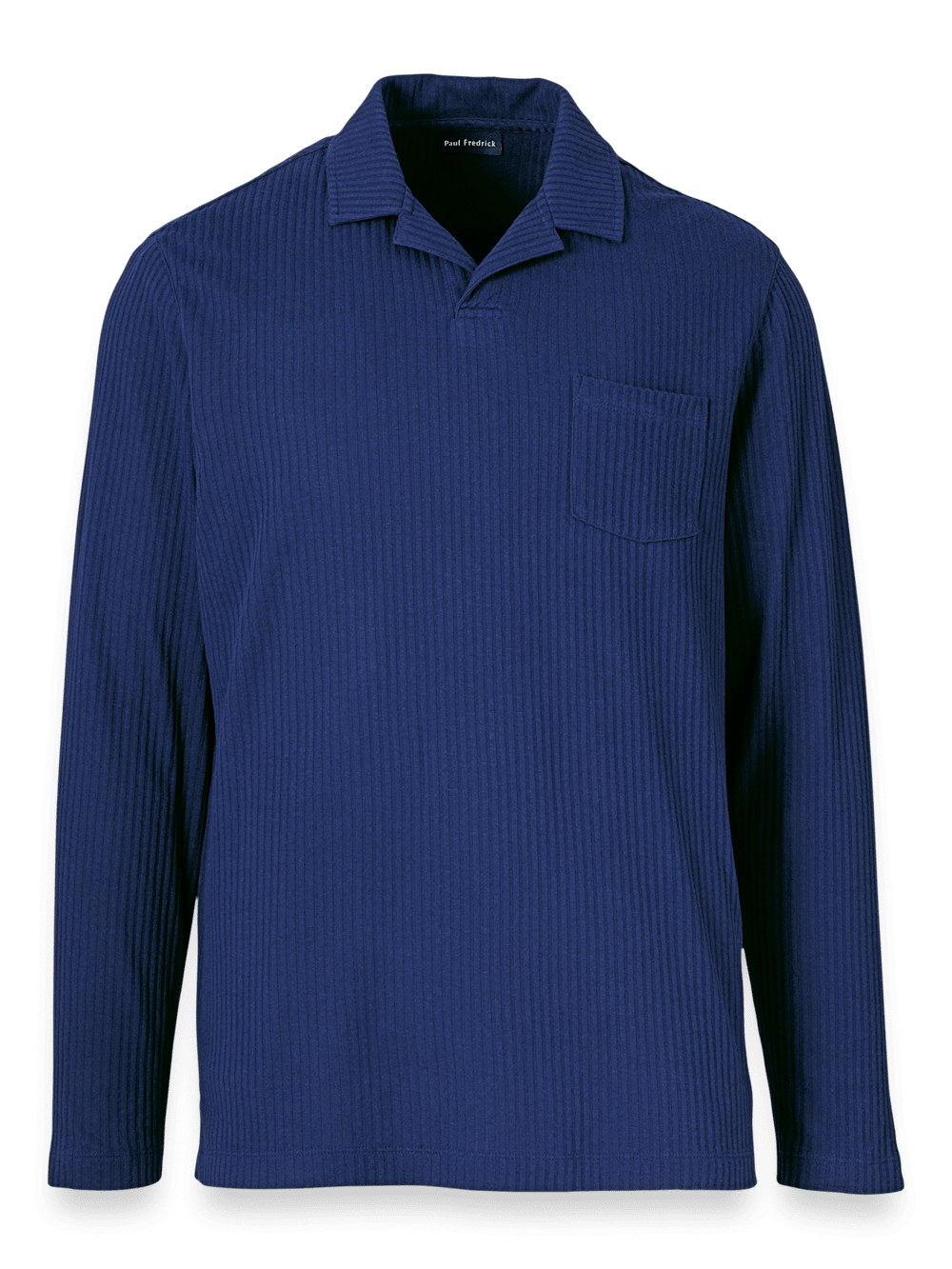 Product Image of Cotton Camp Collar-Navy