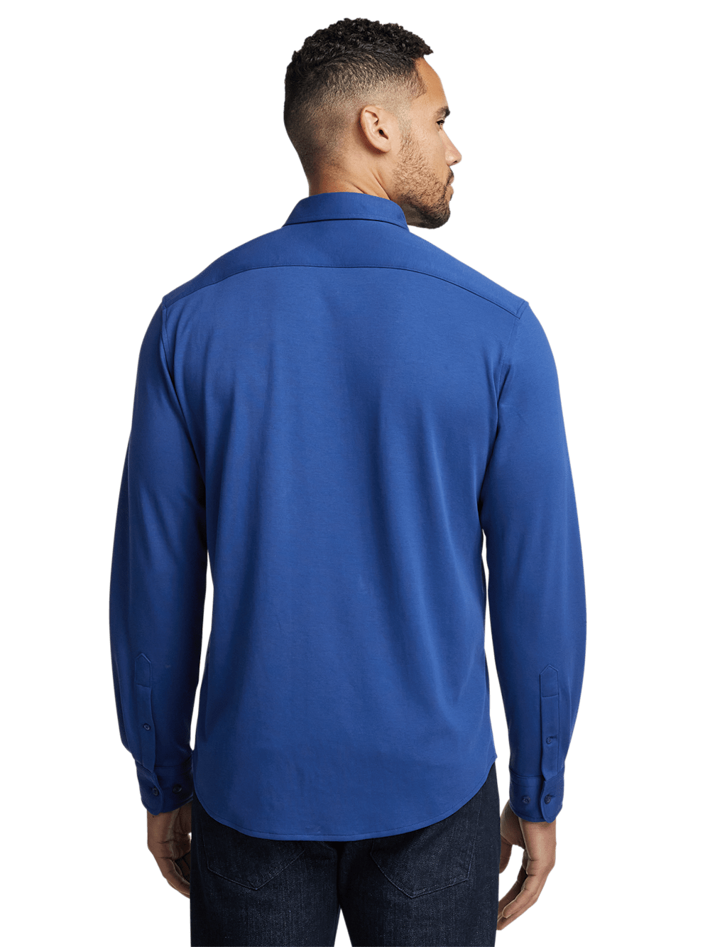 Alternate Image of Mercerized Cotton Button Front Polo-4