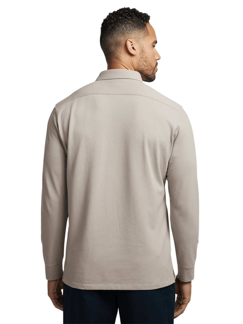 Alternate Image of Cotton/spandex Pique Three Button Polo-4