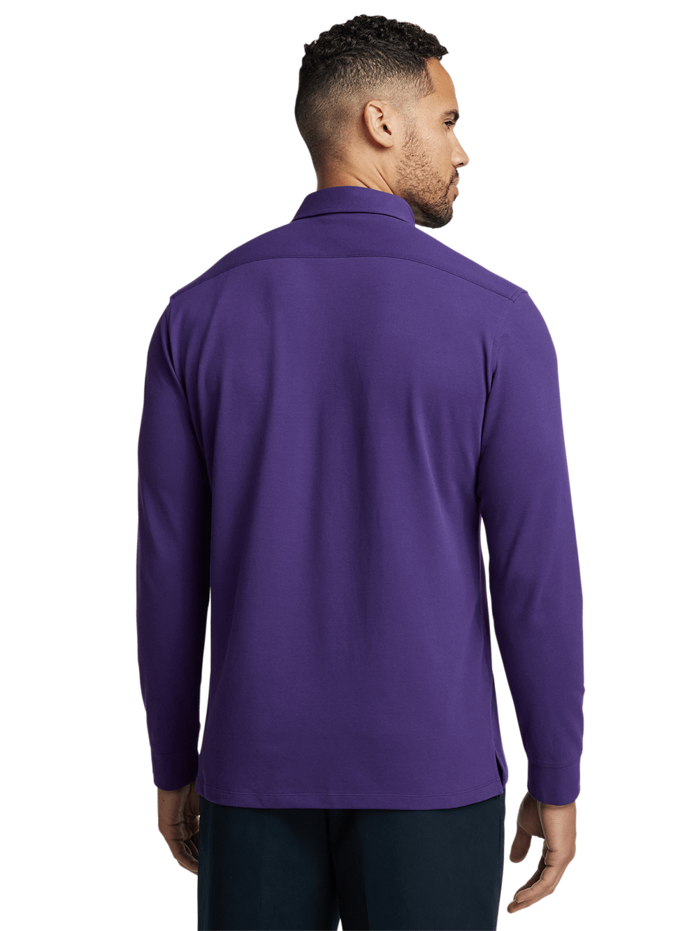 Alternate Image of Cotton/spandex Pique Three Button Polo-4