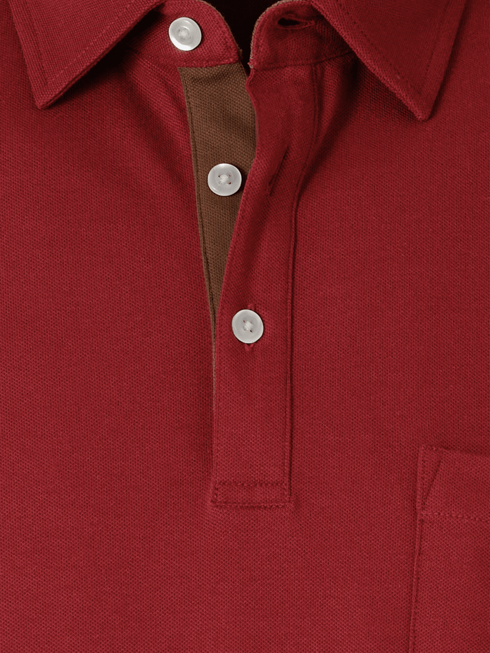 Alternate Image of Cotton/spandex Pique Three Button Polo-5