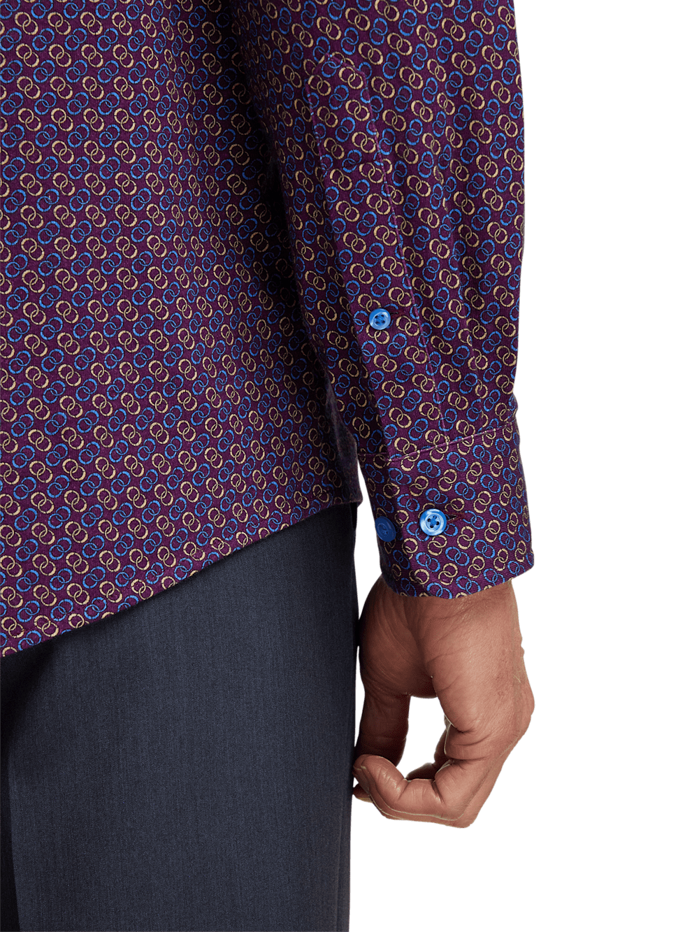 Alternate Image of Cotton Button Front Polo-3
