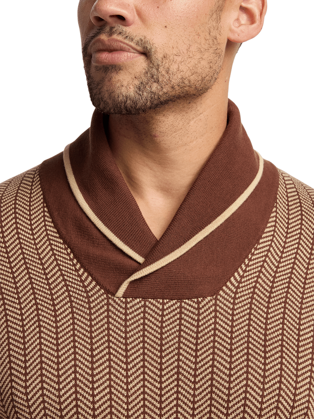 Alternate Image of Cotton Shawl Collar Sweater-2