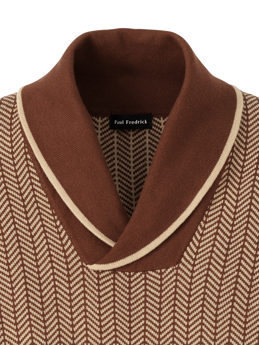Alternate Image of Cotton Shawl Collar Sweater-5