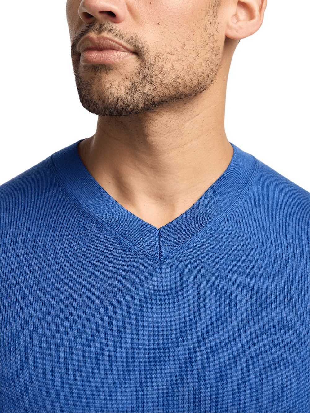 Alternate Image of Merino Wool V-neck Sweater-2