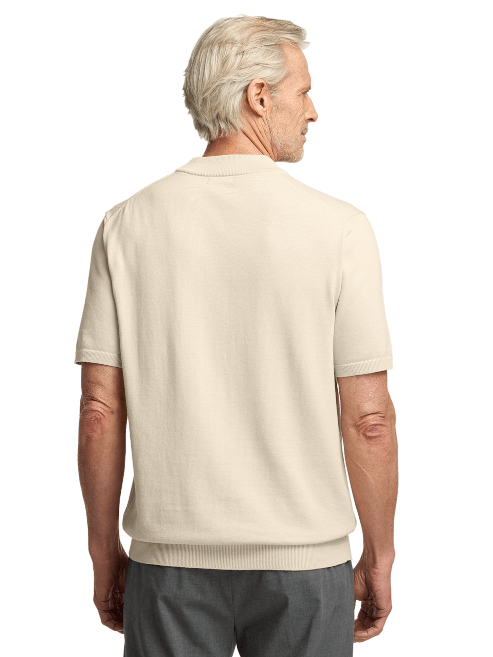 Alternate Image of Cotton Mock Neck Sweater-4