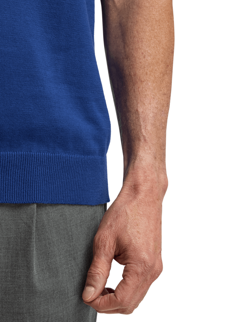 Alternate Image of Cotton Mock Neck Sweater-3