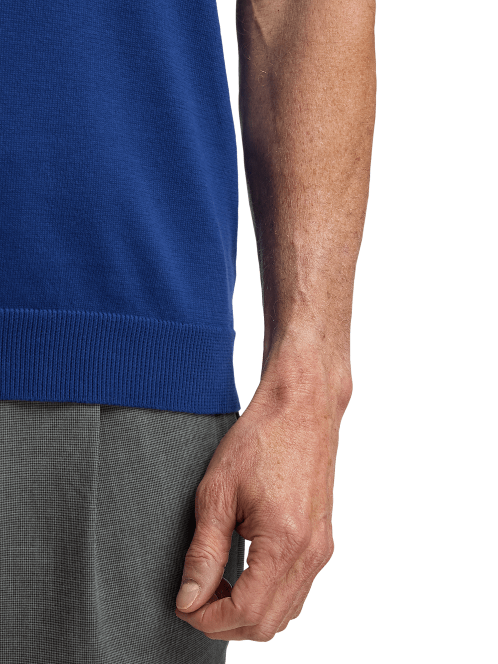 Alternate Image of Cotton Quarter Zip Mock Neck Sweater-3