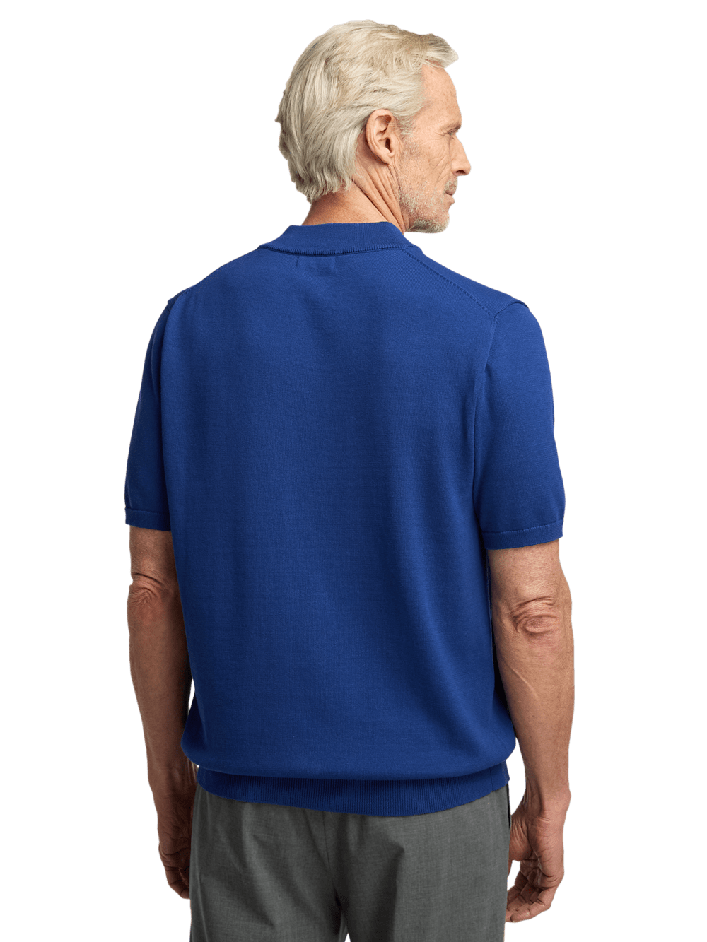 Alternate Image of Cotton Quarter Zip Mock Neck Sweater-4