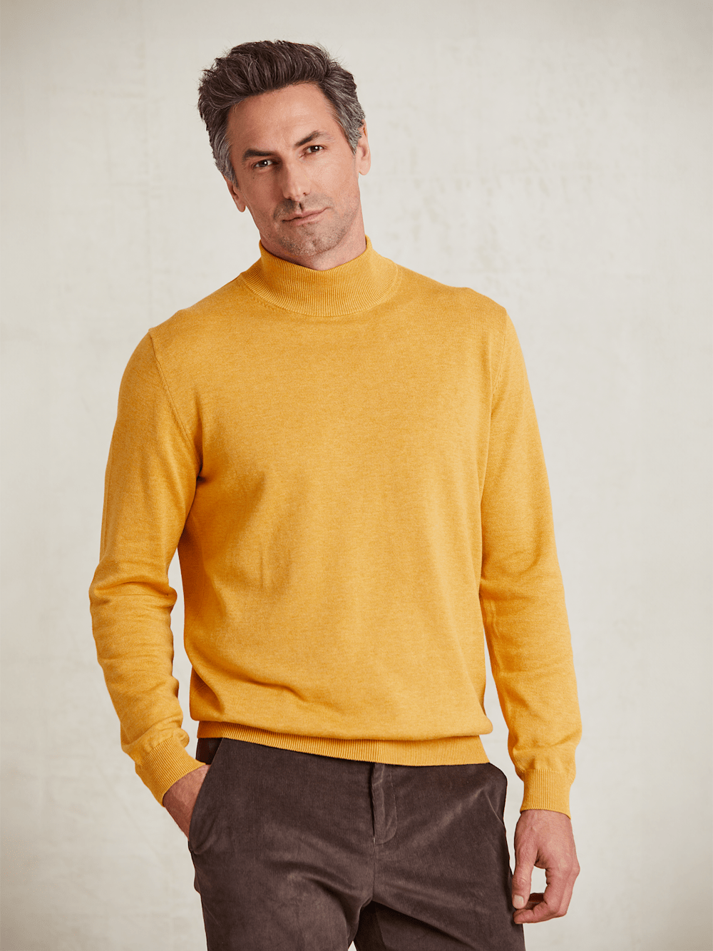 Alternate Image of Supima Cotton V-neck Sweater-6