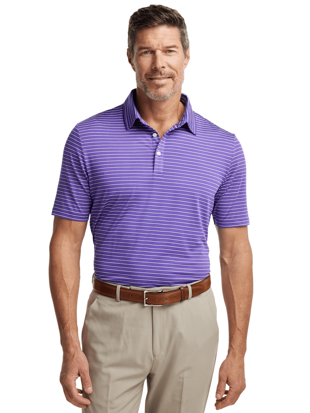 Alternate Image of Performance Blend Three Button Polo-4
