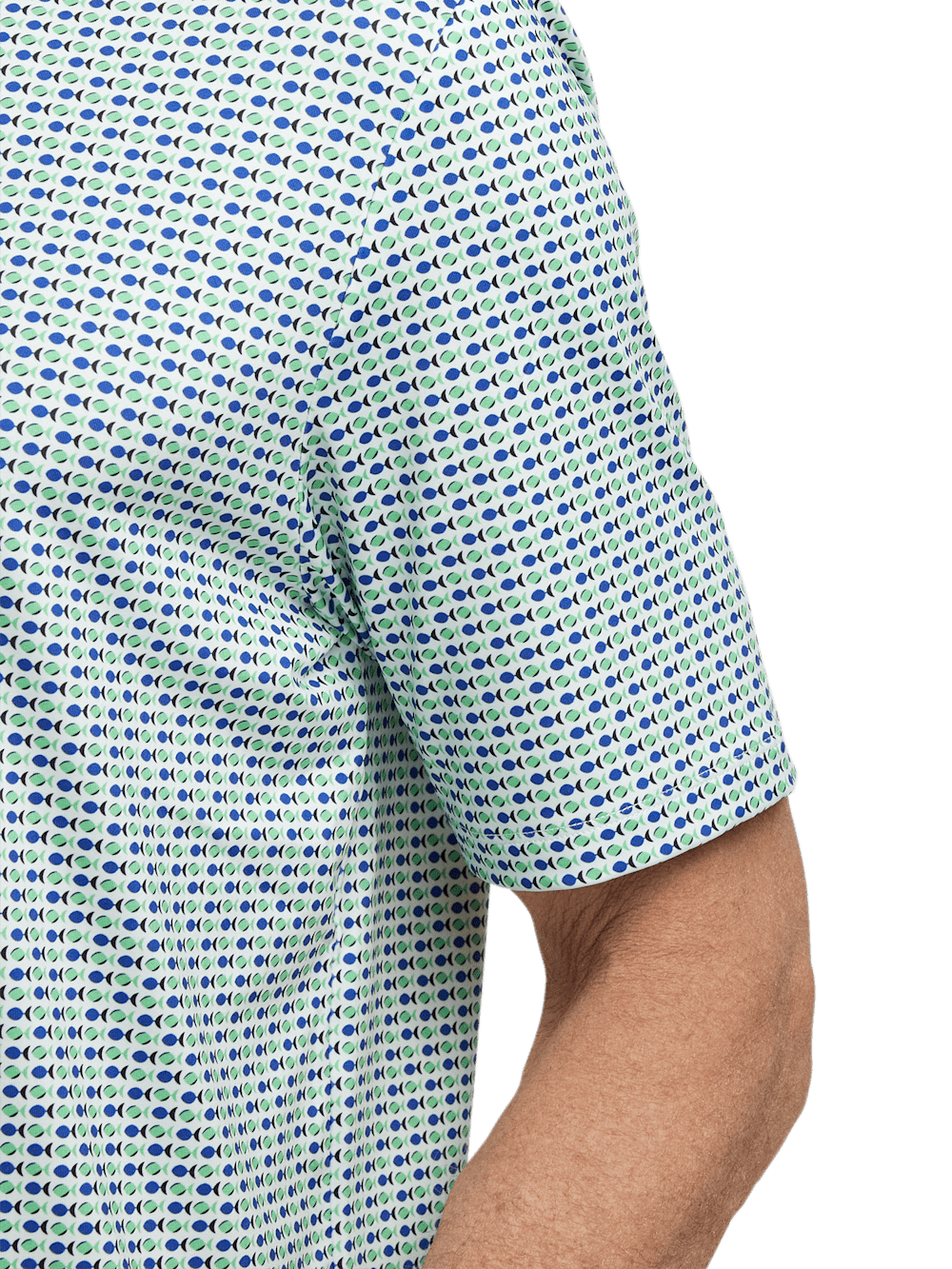 Alternate Image of Performance Blend Three Button Polo-3