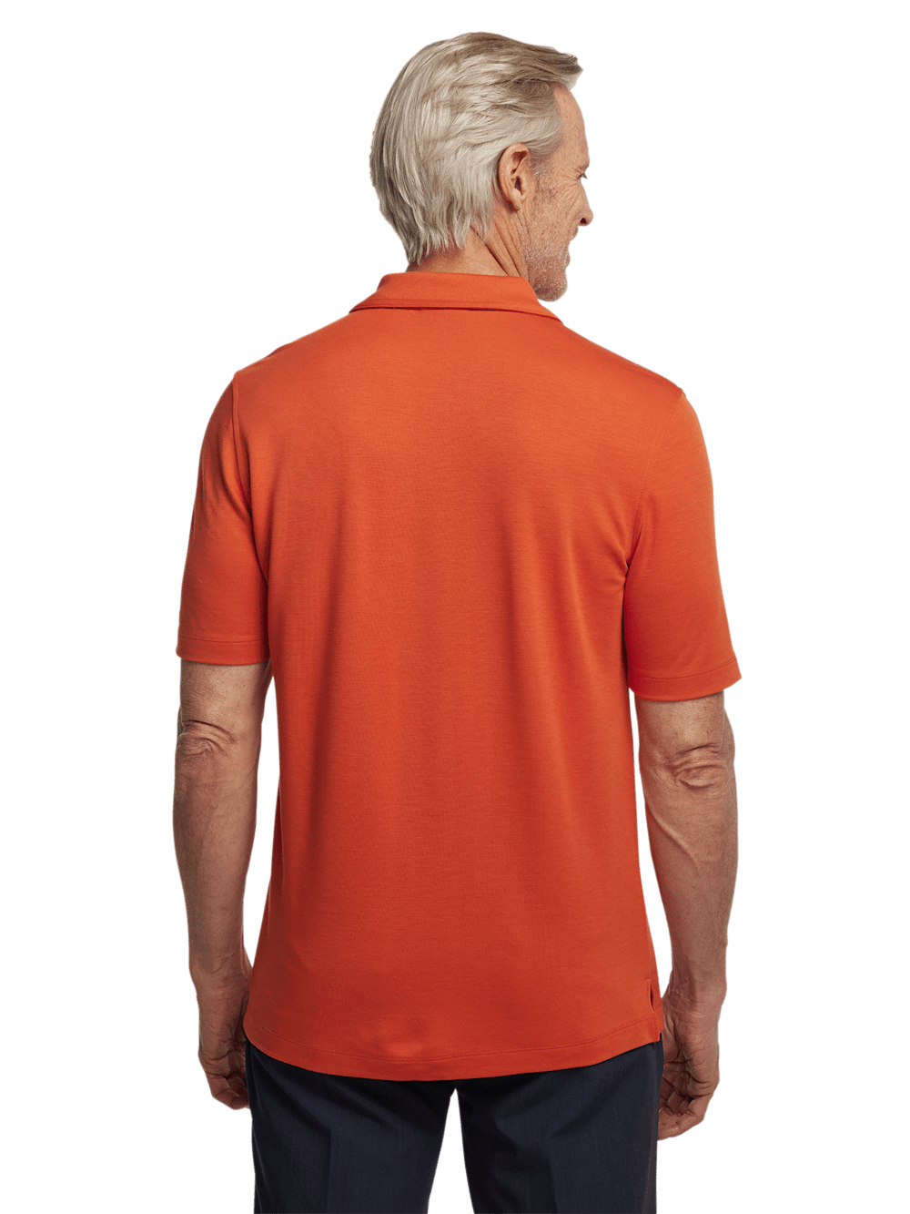 Alternate Image of Lyocell Blend Quarter Zip Polo-5