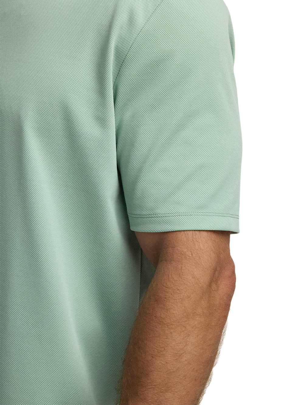 Alternate Image of Cotton Blend Three Button Polo-3