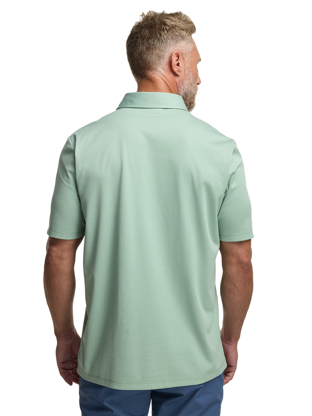 Alternate Image of Cotton Blend Three Button Polo-5