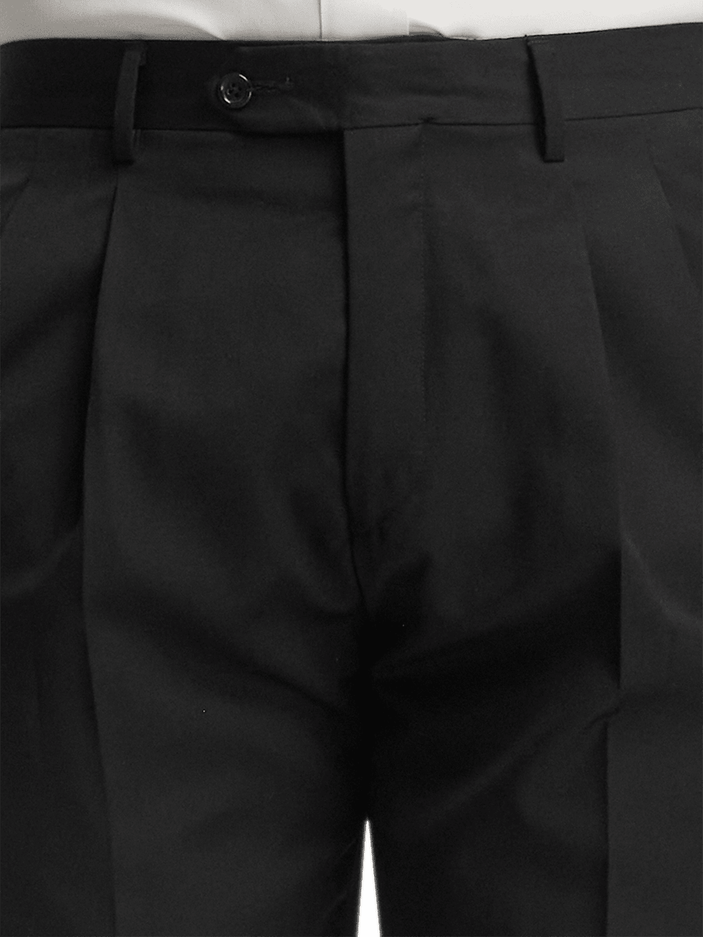 Alternate Image of Wool Gabardine Pants-2#model_pleated front