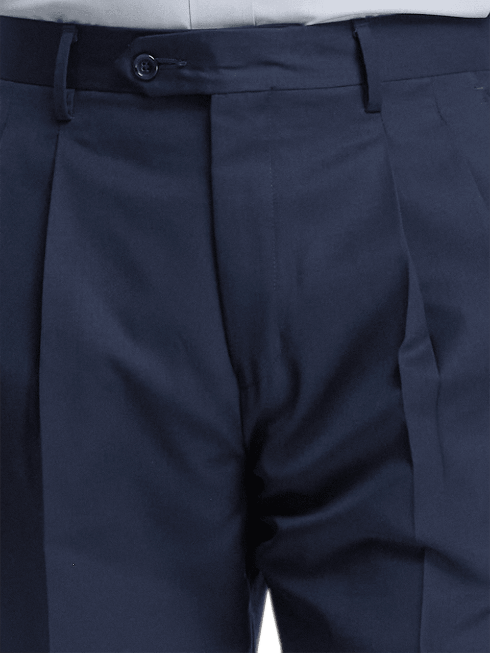 Alternate Image of Wool Gabardine Pants-2#model_pleated front
