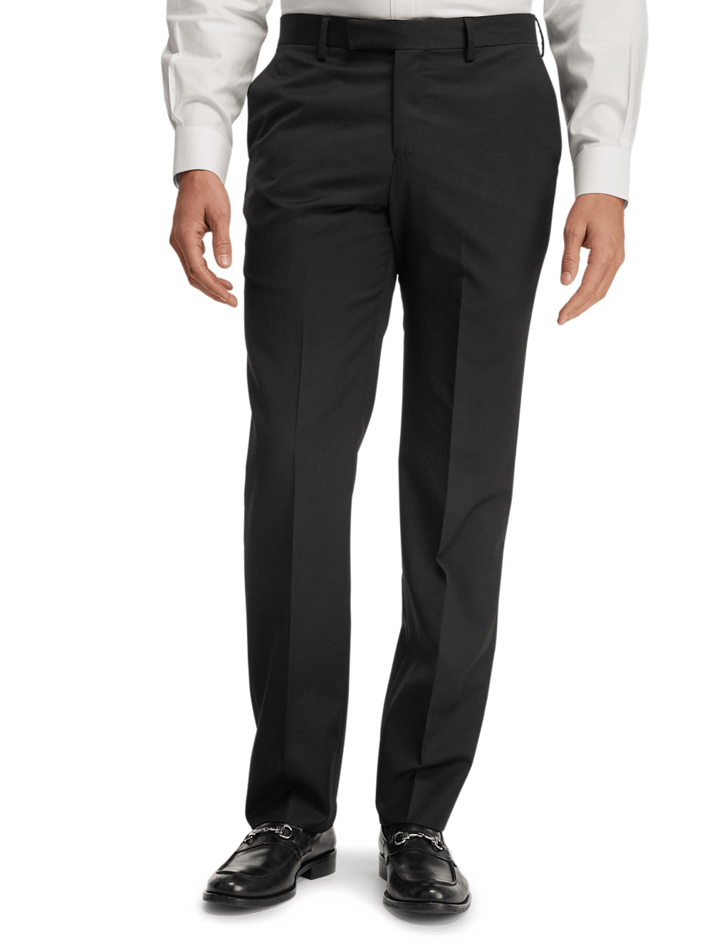 Alternate Image of Wool Gabardine Pants-1#model_flat front