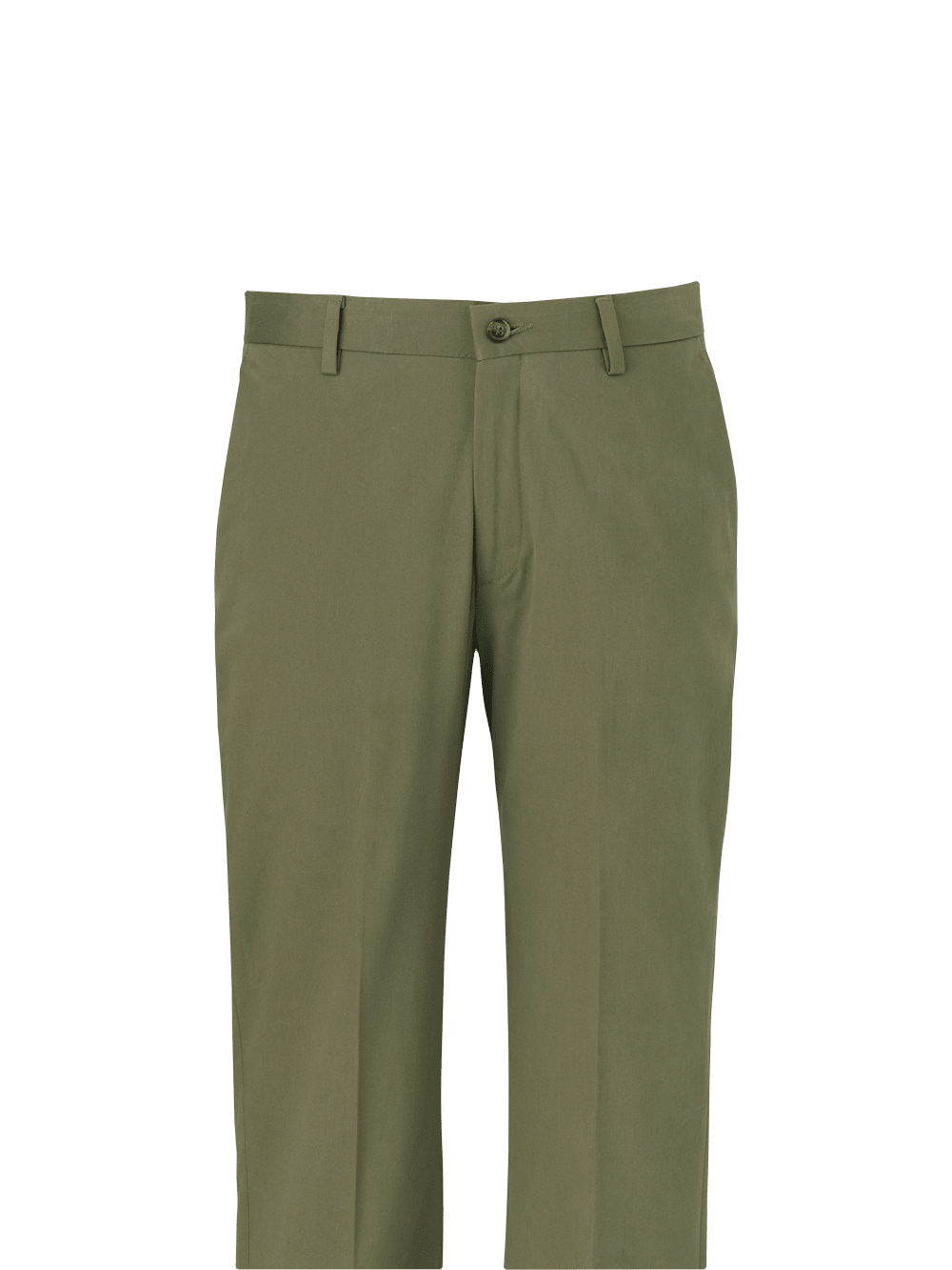 Alternate Image of Cotton Stretch Twill Pants-1#model_flat front