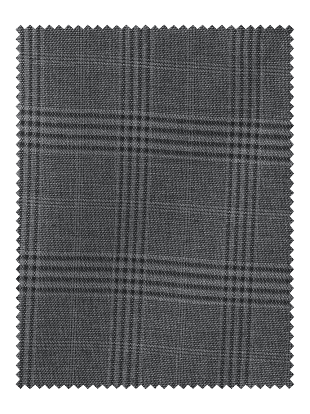 Alternate Image of Microfiber Plaid Flat Front Pants-2#model_flat front