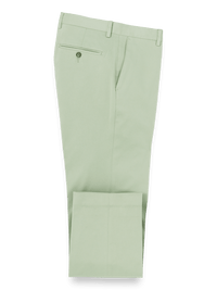 Cotton Stretch Twill Pants - Moss
