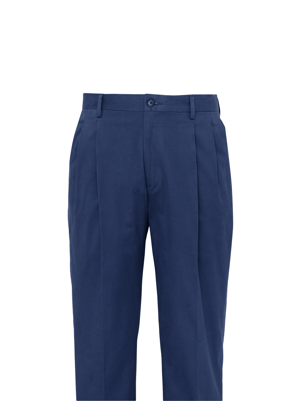 Alternate Image of Cotton Stretch Twill Pants-1#model_pleated front
