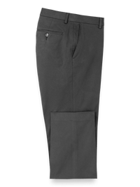 Cotton Stretch Twill Pants - Charcoal