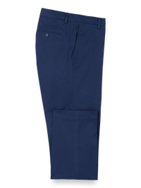 Cotton Stretch Twill Pants - Bright Navy