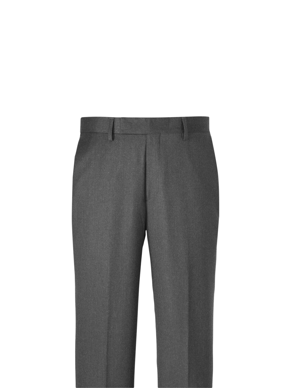 Alternate Image of Wool Flannel Solid Pants-1#model_flat front