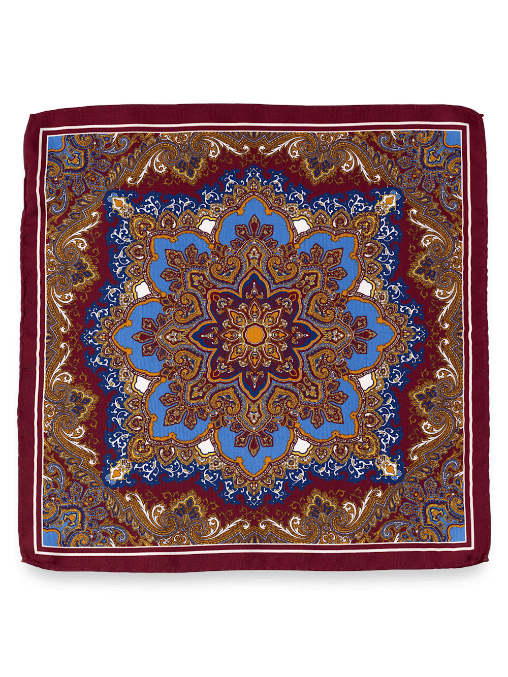 Alternate Image of Medallion Silk Pocket Square-1