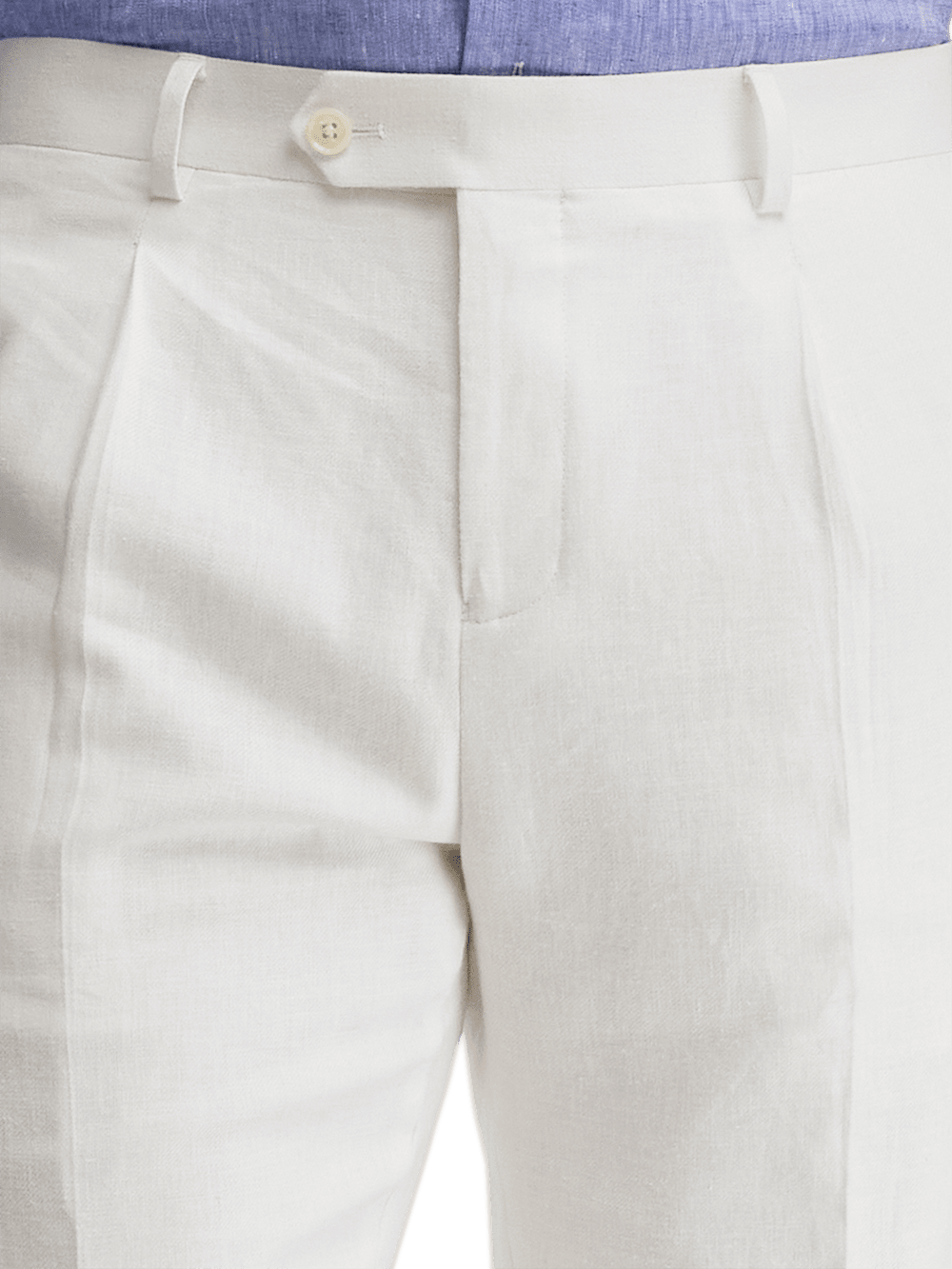 Alternate Image of Linen Blend Single Pleat Suit Pants-2