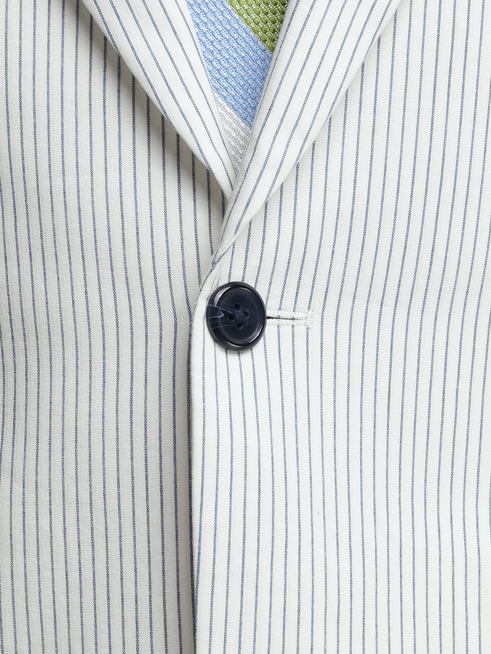 Alternate Image of Cotton Stretch Stripe Seersucker Single Breasted Peak Lapel Suit Jacket-4
