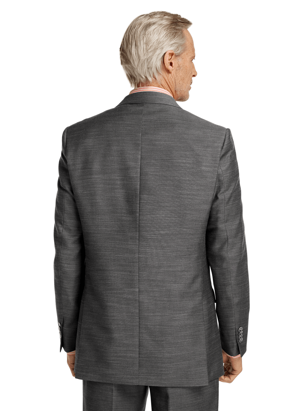 Alternate Image of Performance Blend Double Breasted Peak Lapel Suit Jacket-6