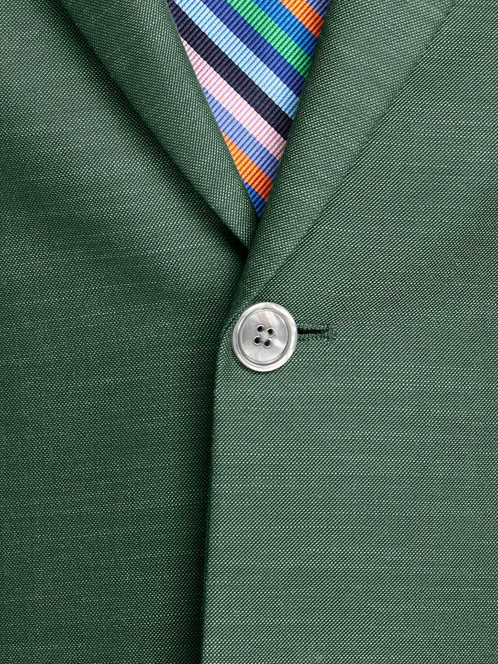 Alternate Image of Performance Blend Double Breasted Peak Lapel Suit Jacket-4