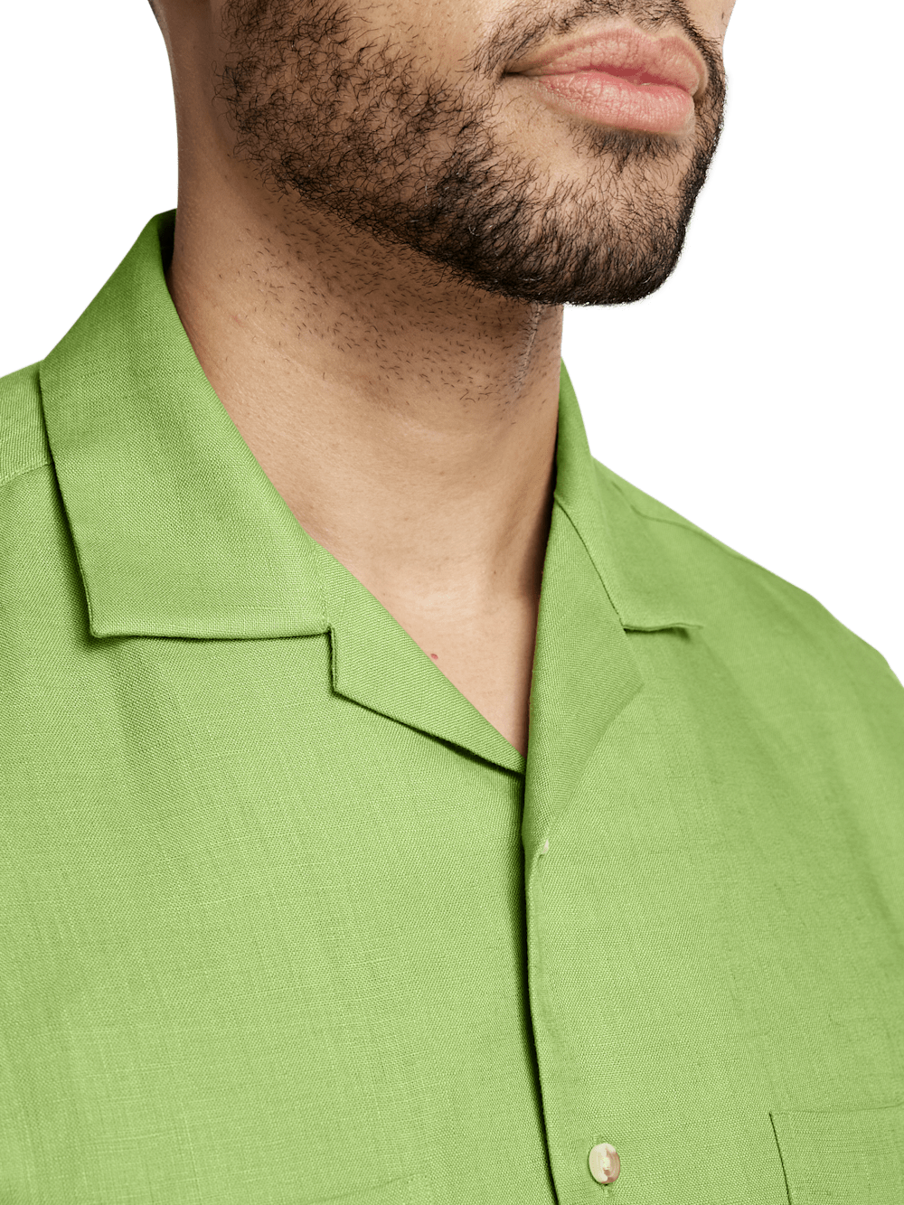 Alternate Image of Linen Solid Casual Shirt-2